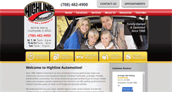 Desktop Screenshot of highlineautorepair.com